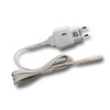 Braun Smart Plug Ladekabel, , IPX4,flach, Silk-épil Netzteil für Epilierer und Ladyshave MN weiß