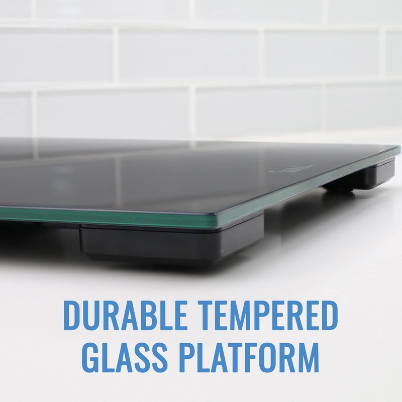 DMI Digital Talking Bathroom Scale, Sleek Tempered Glass, Clinically Accurate