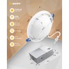 Ensenior 4 Pack 6 inch Gimbal Led Recessed Lighting, 90°