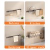Aluminum 16 Inch Hand Towel Holder & Towel Bar -