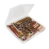binifiMux Crib Hardware Screws, 70 Pcs M6 Furniture Barrel Nut