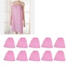 10pcs Disposable Spa Body Wrap Elastic Band Thickened Shower Bath