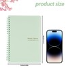 Moseem Weekly Planner Notebook, Undated A5 Planner Notebook Daily Planner
