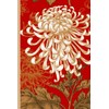 Notebook: Oriental chrysanthemum illustration