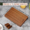 Relxinke Solid Teak Wood Cutting Board One Piece Non Glued
