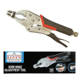 Door Hinge Adjustment Tool & Multi-Purpose Vice Grips – Adjustable Locking Pliers for Door Hinges, Pipes, Nuts & General Repairs, Heavy Duty Grip for Home, Auto & Workshop, Precise, Easy to Use"
