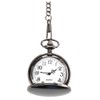 Yesmin 1 Pcs Metal Classic Silver Plated Pocket Watch Chain