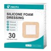 Zmzpa Silicone Foam Dressing 3x3 Gentle Border, Waterproof Silicone Bandages