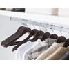 StorageWorks Wooden Hangers 20 Pack, Wood Coat Hangers for Closet,