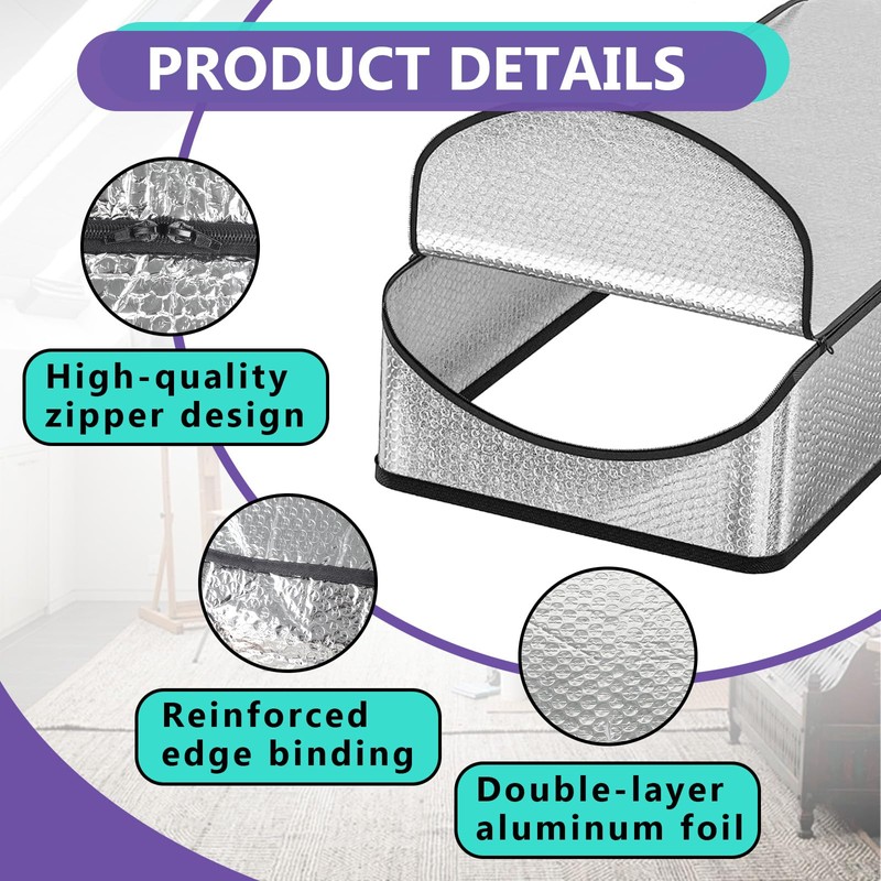 30" x 60" x 11" Attic Stairs Insulation Cover –
