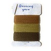 Darning yarn Brown 3 Colors