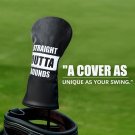 Golf Driver Headcover Funny Golf Club Cover SOB Stylish Protection for Club Headcover Men and Women