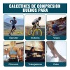 Calcetas Compresión Alivia Varices Y Circulación 6 Pares