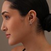 AMLEBE Aretes de Oro 14k para Mujer, Minimalist, Aretes Hipoalergénico