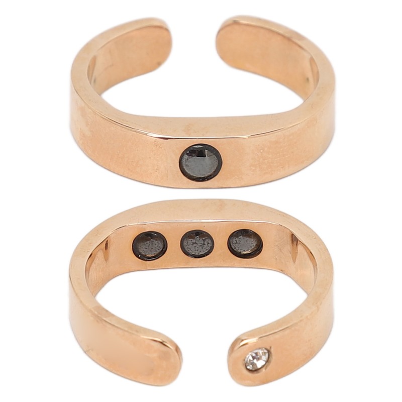 Open Snoring Ring Electroplating Adjusted Improve Sleep Breathing Open Snoring