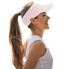 YAMEE Visor Cap Women's Elastic Sun Protection Breathable Sun Hats