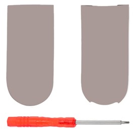 Solo Pro Side Covers as Same as The OEM Hinge Covers Inside and Outside Hinge Shells Repair Parts Accessories Replacement for Beats by Dre Solo Pro/Model A1881 Headphones (Right, Gray)