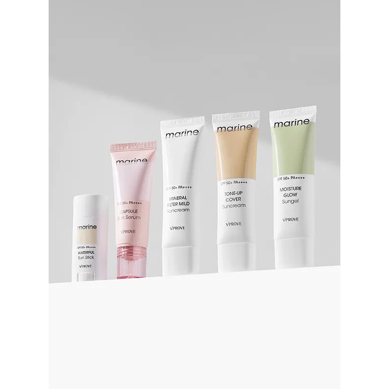 비프루브 VPROVE Marine Moisture Glow Sun Gel 50ml (SPF50+,PA++++)