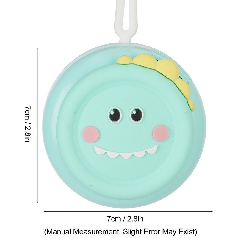 Necklace Fan Cartoon Silicone 3 Speed Mode USB Charge 800mAh