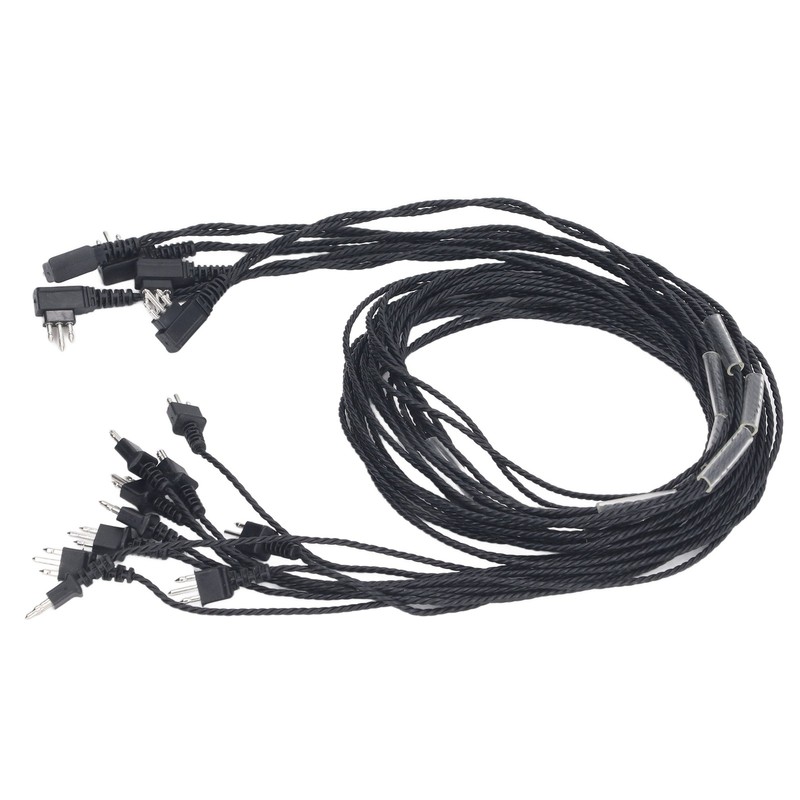 5pcs Sound Aid Adapter Cable Recevier Cable Hearing Device Accessories