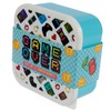 Puckator Game Over Reusable Lidded Snack Pot Lunch Box Set