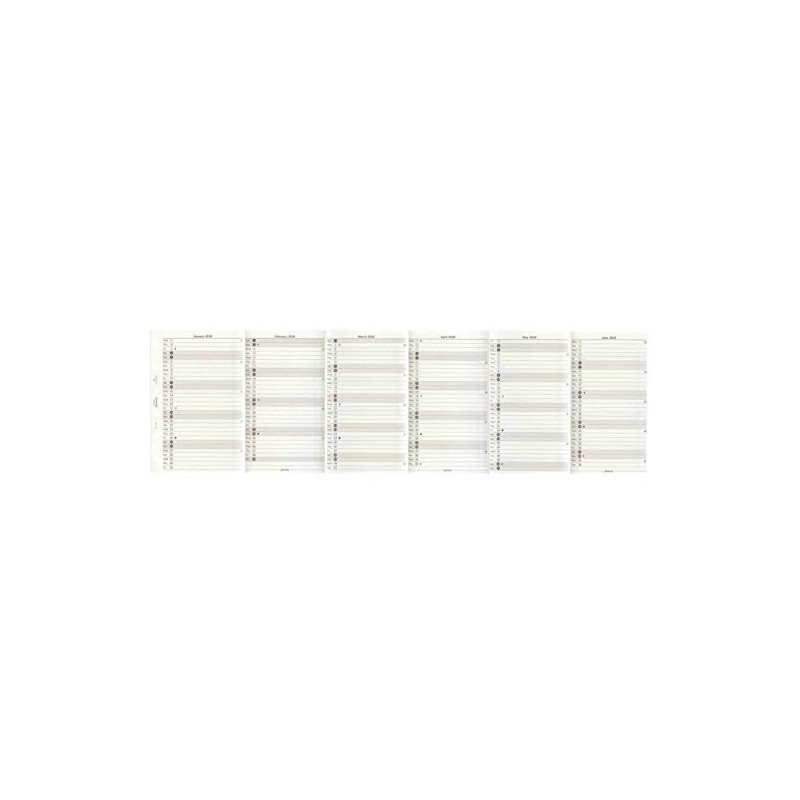 Filofax 000020-68208 Calendar