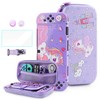 HYPERCASE Cute Carrying Case for Switch OLED, the Travel Case