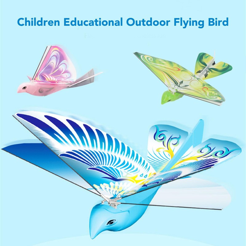 Flying RC Bird Toy 2.4GHz USB Charging LED Bionic Flapping