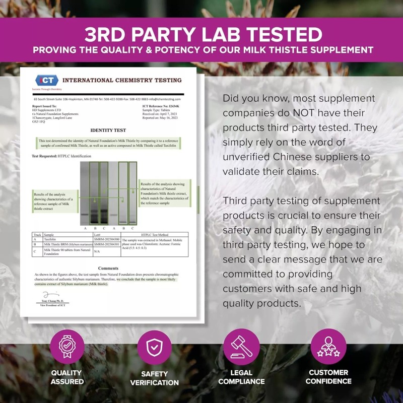 Milk Thistle Supplement Capsulas De Cardo Mariano para Desintoxicar Y