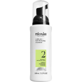 Nioxin Scalp and Hair Leave-In Treatment System 2 for Fine Hair with Progressed Thinning, 3.4 Ounce