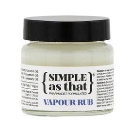 Simple As That Vapour Rub, 50g