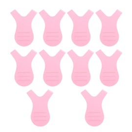 Libeauty Lash Lift Tool Pink Y Brush Comb 5Pcs Reusable Lash Lift Kit for Professional Eyelash Perming and Combing with Premium PU Storage Case (Pink) (Pink)