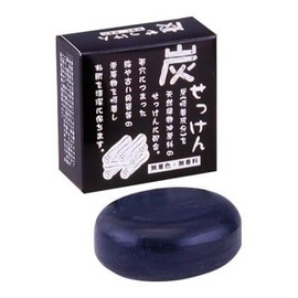 Charcoal Soap, 3.5 oz (100 g) x 6 Pieces