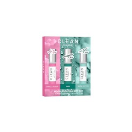 CLEAN CLASSIC Fragrance Discovery Gift Set, Travel Mini Size, Layerable Perfume for Everyday Wear, Long Lasting, Vegan, Phthalate-Free & Paraben-Free