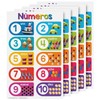 Números 1-10 Spanish Chart for Preschool to Gradeschool Kids –