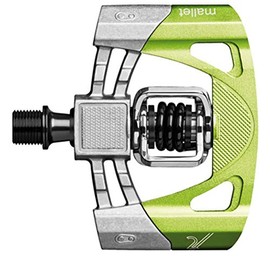 Crankbrothers Mallet 2 CBM2 Click Pedals Green / Silver