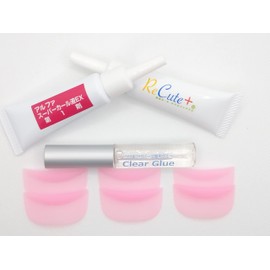 ★ ★ ☆ ☆ False Eyelashes Eyelash Perm Liquid "Extreme" Little Devil gizagizarottokuriaguru- Set