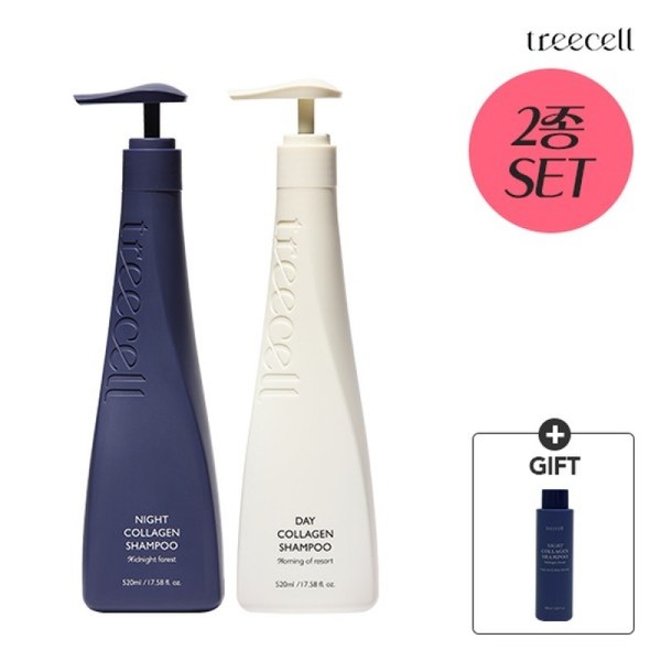 Day Night Collagen Shampoo 520ml 2-piece set / 데이나이트 콜라겐