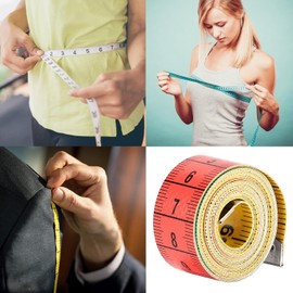Hztyyier Cinta Métrica Suave, Regla Flexible de Costura Corporal de Doble Escala, Cinta Métrica de Tela