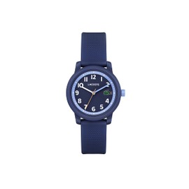 Lacoste 12.12. Kids' Quartz Navy Tr90 Case Watch with Rubber Strap, Navy (Model: 2030043)