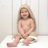 Baby's Only Hooded Bath Towel VELOUR FABRIC Braid Knitted 82