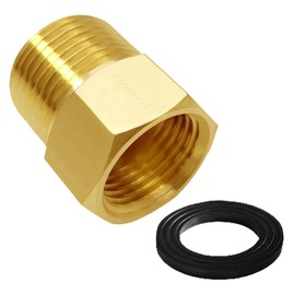 Joywayus Toilet Fill Valve Pipe Adapter 7/8" Male to 1/2" Female Bidet Hose Pipe Fitting Faucet Adapter Connector