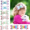 2Pcs Easter Hair Bow Clips - Lovely Bunny Egg Rabbit