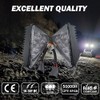 CUCNEXT LED Headlight Assembly Left & Right Triangle LED Work