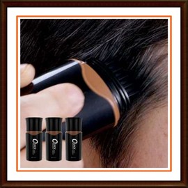 Detailed page [Set of 3] Quick hair magic brush to cover gray hair and gray hair before going out with hazy effect / [3개세트] 외출전 초간편 흰머리 새치커버 퀵 헤어매직 브러시 뿌염효과