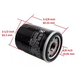 H&H bros 2 Pcs for Polaris General 1000/ XP 1000 / General XP 4 1000 Oil Filter 2016-2022