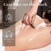 2PCS Gua Sha Facial Tools with 2 Small Bags, Stainless