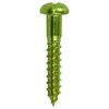 DAIDOHANT 10183319 Wood Screw, Brass, Round Head (Nominal Diameter d)