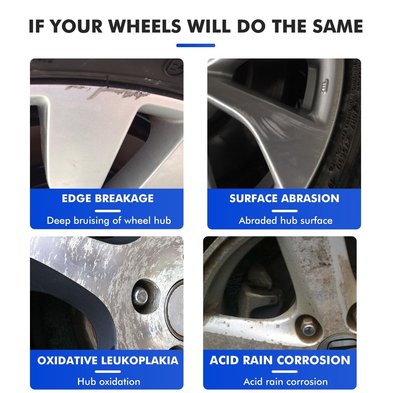 Xtryfun Titanium Gray Rim Touch Up Paint, Automotive Touch Up