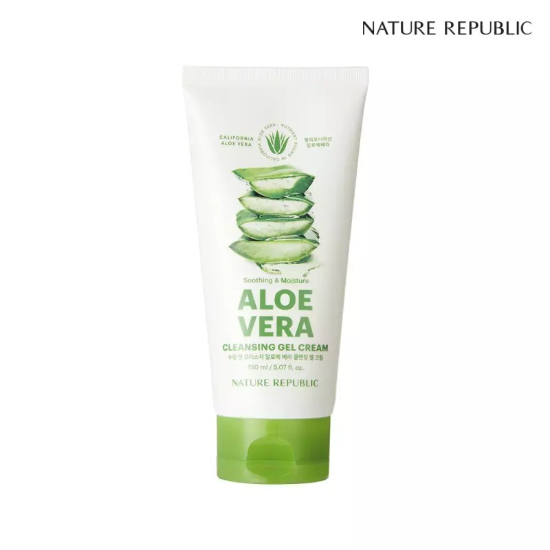 Nature Republic [네이처리퍼블릭] 수딩 앤 모이스처 알로에베라 폼클렌징 2개 [Nature